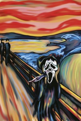 1art1 54588 Scream - Der Schrei Poster, 91 x 61 cm Preisvergleich