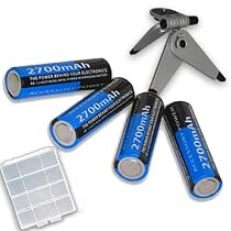 4-PACK Rechargeable / Reusable AA Ni-MH 2700 mAh Rechargeable Battery