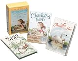 Three Beloved Classics by E.B. White: Charlottes Web, Stuart Little, and The Trumpet of the Swan (Boxed Set)