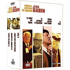 Coffret Jean Gabin 4 DVD - Vol. 1 : Le Soleil des voyous / Le Jardinier d'Argenteuil / Chiens perdus sans collier / Le Chat