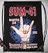 Gthic Goth Punk Rock Gym Sack / Drawstring Backpack Bag