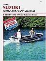 Clymer Suzuki Outboard Shop Manual, 2-225 Hp, 1985-1991 (Includes Jet Drives)