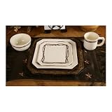 Best Price Barbed Wire 16 Piece Dinnerware Set