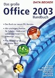 Das gro&szlig;e Office Handbuch 2003 - Wolfram               Gieseke, Edi                     Bauer, Martin                  Simon, Oliver Leiss, Jasmin Schmidt