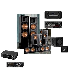 Klipsch RF-7II Black Theater System, Marantz SR7005AV, SW-310 Sub-FREE Harman BDS BLU RAY by 