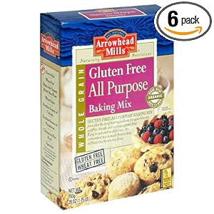 Arrowhead Mills All-Purpose Gluten-Free Baking Mix, Whole Grain, 28-Ounce Boxes (Pack of... by Arrowhead Mills