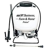 SP Systems 528 Piston 4-Gallon 120 PSI Agricultural Series Farm & Home Backpack Sprayer 01SV528-1
