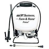 SP Systems 528 Piston 4-Gallon 120 PSI Agricultural Series Farm and Home Backpack Sprayer... by SP Systems