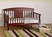 Elizabeth II Convertible Toddler Bed In Cherry Finish By Da Vinci Baby Furniture
