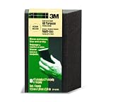 3M CP040NA Detail Area and Angled Sanding Sponge, 4.875 in x 2.875 in x 1 in, Fine