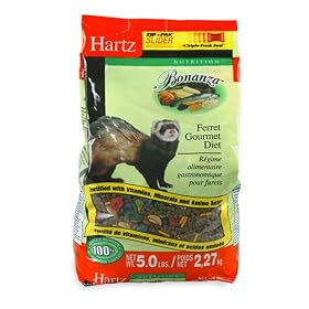 Hartz Bonanza Ferret Gourmet Diet 5 Pound Supply