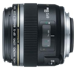 Canon EF-S 60mm f/2.8 Macro USM Digital SLR Lens for EOS Digital SLR Cameras