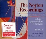 The Norton Recordings Volume I: Gregorian Chant to Beethoven Four CD Set