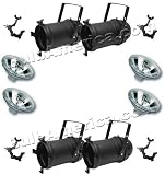 Par 64 Cans, Osram 1000w Par64 Narrow Spot Lamps, O - Clamps ( L555 ) - B000N53W4I
