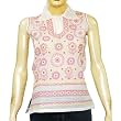 Kurti Women's Clothing Top Chikan Embroidery Size XS (ctop417)