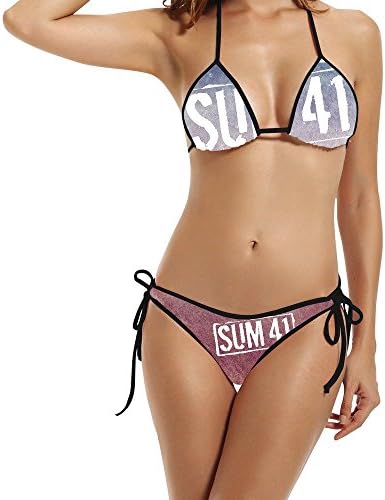 Sum41 Women Sports Charming Strappy Bikini Bathing Suits
