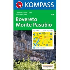 Rovereto, Monte Pasubio: Carta escursioni / bike. Wandern / Rad. 1:50.000