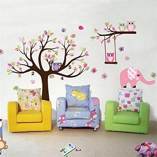 PcsPce Removable Owl Tree Branch Vinyl Art Wall Sticker Home Decal Decor Baby 200x142cm