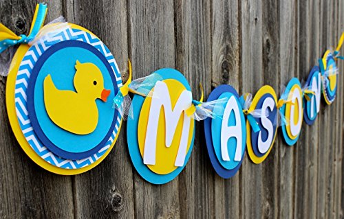Rubber Duck Baby Shower Banner