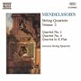Mendelssohn: String Quartets Vol.2