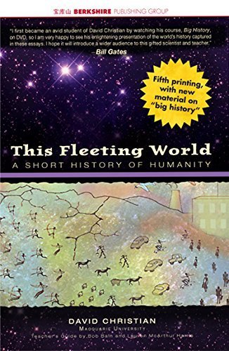 This Fleeting World: A Short History of Humanity by David Christian (2007) Paperback