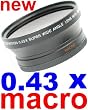 NEEWER� 67mm Black Wide Angle Macro Conversion Lens 0.43x 67 mm