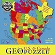 GeoToys U.S. & Canada GeoPuzzle