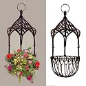 Tall 25" French Victorian Hanging Basket Gazebo Design