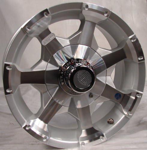 16" 16x7 8 Lug Aluminum Trailer Wheel (8x6.5) Bolt Circle