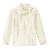 Infant Girls' Cherokee  Turtleneck Sweater - Cream