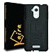 Kaira Tough Hybrid Armor Back Cover Case with Kickstand Back Case Cover For Coolpad Note 5 (Black) RS.259.00