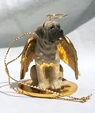Mastiff Angel Dog Ornament