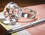 Shannon® Crystal Diamond Paperweight
