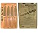 Schrade 4 Piece Beefeater Steak Knives Set - Clam Pack