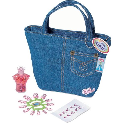 Childrens Toyshop  Toys : Zapf Creation My Model Jeans Bag with Nail Accessories