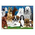 Melissa & Doug 0200 pc Fetching Friends Cardboard Jigsaw
