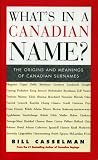 What's in a Canadian Name?