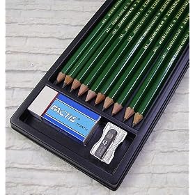Graphite Pencil Drawing Kit