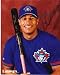 Autographed/Hand Signed Photo Vernon Wells #5 Toronto Blue Jays