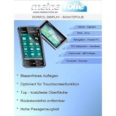 DORISAVE Blendschutz-Displayschutzfolie Delphi Grundig NAV210W (2 St.)
