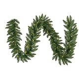 9' x 20 Pre-Lit LED Camdon Fir Artificial Christmas Garland - Warm Clear Lights