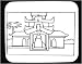 Mouse Pad with black and white, religion, temple, monastery, worship, Asia, monument, building, Burma, scenery, architecture, Buddhist