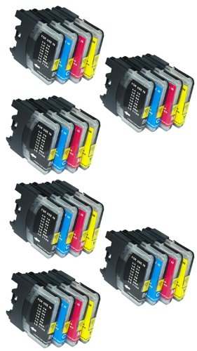 FREE UK MAINLAND POST UCI BI lc985 [24INK=SIX SETS]24 ( 6SET ) Compatible ink cartridges replacement for Brother DCP J125, Brother DCP J315W, Brother DCP J515W, Brother MFC J265W, Brother MFC J410, Brother MFC J415W, printer, Brother lc985, lc985BK, lc985C, lc985M, lc985Y, BY UK COMPATIBLE INK