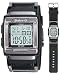 Jewelry : Casio Womens's Black Leather Band Square Baby-G Watch Model BG-182L-1JF