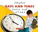 Book Days and Times / Dfas Y Horas (Talking Hands)