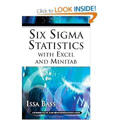 Six Sigma Statistics with EXCEL and MINITAB