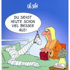 Du siehst heute schon viel besser aus!