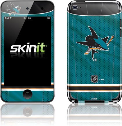 Skinit San Jose Sharks Home Jersey Vinyl Skin for iPod Touch (4th Gen)