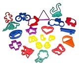 Roshco 100-Piece Plastic Cookie Cutter Set