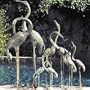 Brass Baron Medium Verdi Crane Pair